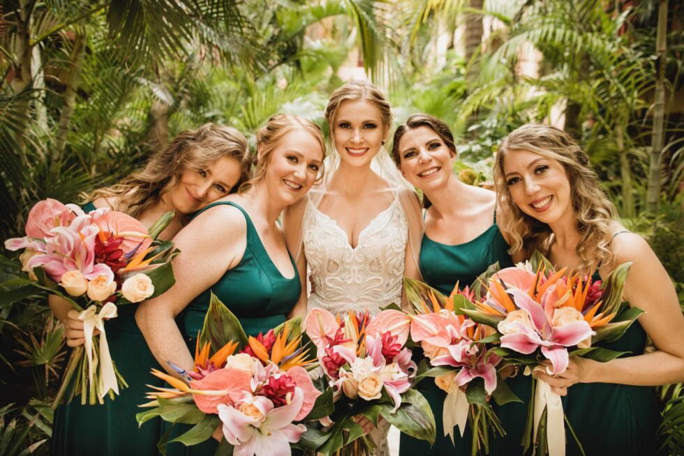 Highlighting Bridesmaids in your Zihuatanejo Wedding Album